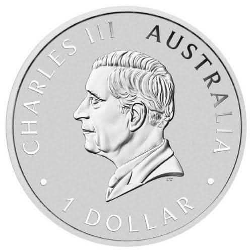 2024 10 oz Australian Silver Kookaburra Coin (BU) - AGC