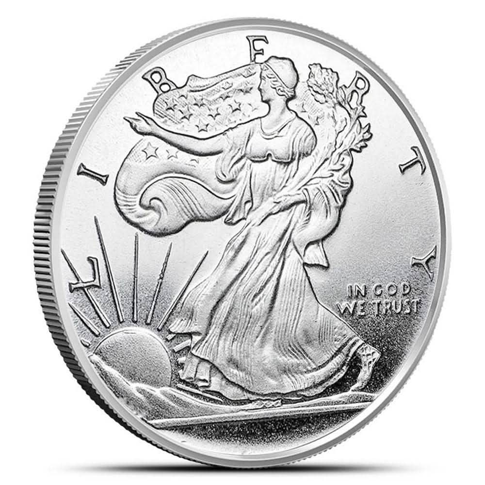 1/2 oz Silver Round - Random Mint - AGC