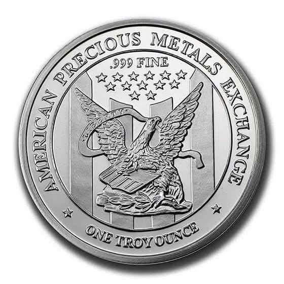 1 oz Silver Round - Random Mint - AGC