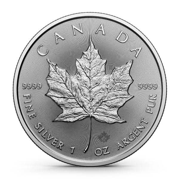 2025 1 oz Canadian Silver Maple Leaf - AGC