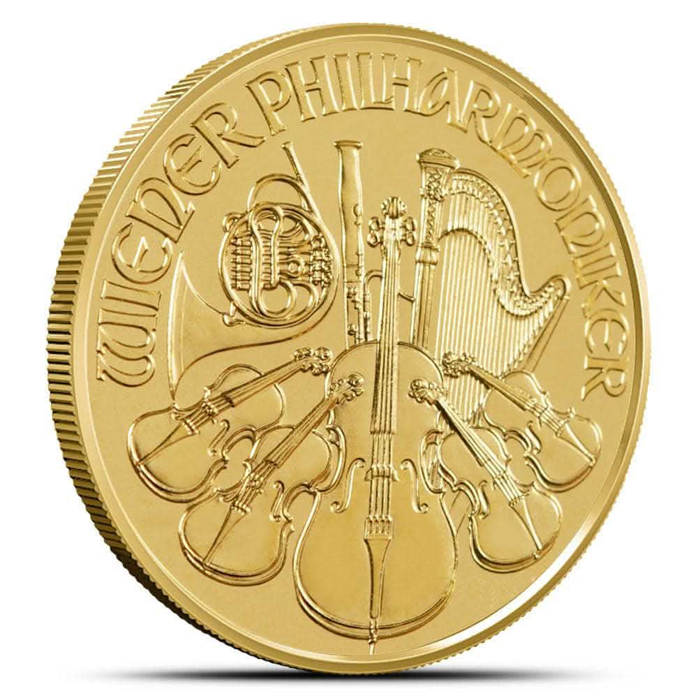 1/10 oz Austrian Gold Philharmonic Coin (Random Year) - AGC