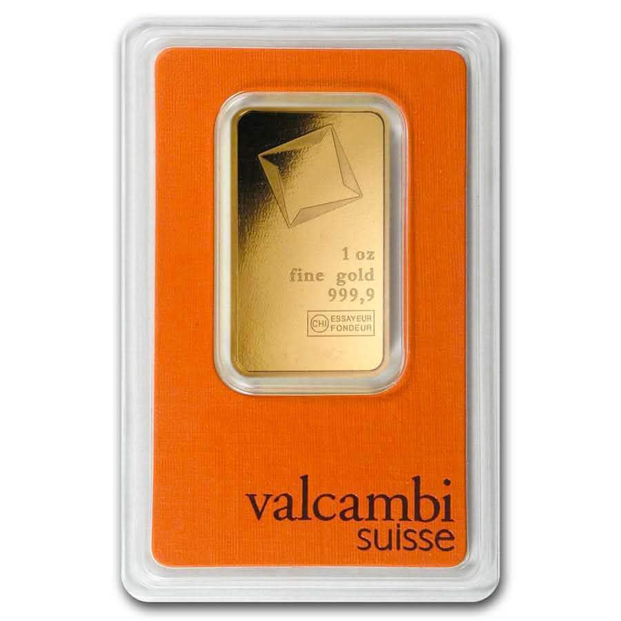 1 oz Valcambi Gold Bar - in Assay - AGC
