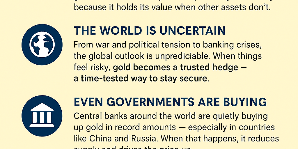 Why Is the Price of Gold Going Up So Fast?