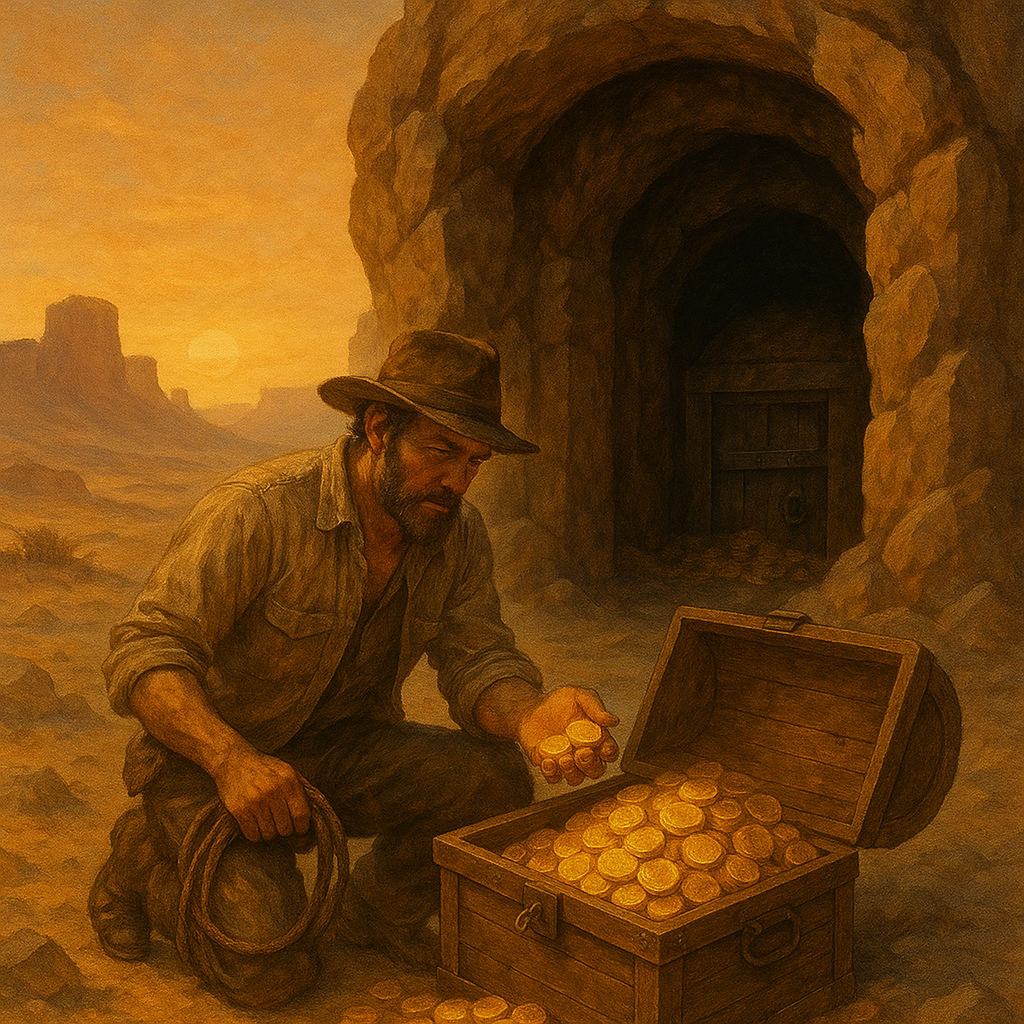The Desert Vault: A True Tale of Lost Gold, Survival, and a Modern-Day Treasure Hunt
