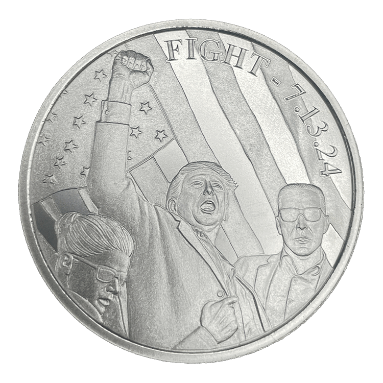 President Donald Trump - 3 Silver Coin Set