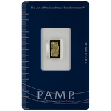 1 GRAM GOLD BAR PAMP