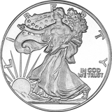 1 oz Walking Liberty Silver Rounds