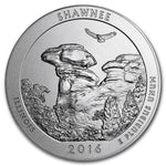2016-P 5 oz Silver ATB Shawnee (w/Box & COA) - AGC