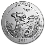 2016-P 5 oz Silver ATB Shawnee (w/Box & COA) - AGC