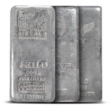 1 Kilo Silver Bar (Varied Condition, Any Mint)