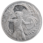 Aztec Eagle Warrior 1 oz Silver Round