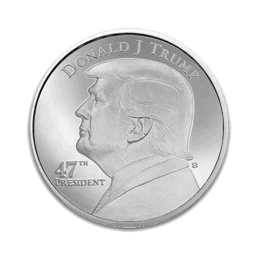 President Donald Trump - 3 Silver Coin Set