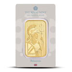 1 oz British Gold Britannia Bar (New w/ Assay) - AGC