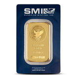1 oz Sunshine Gold Bar (New w/ Assay) - AGC