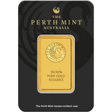 10 oz Perth Mint Gold Bar (New w/ Assay) - AGC