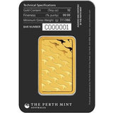 10 oz Perth Mint Gold Bar (New w/ Assay) - AGC