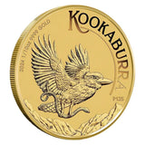 2024 1/10 oz Australian Gold Kookaburra Coin (BU) - AGC