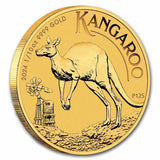 2024 1/10 oz Australian Gold Kangaroo Coin (BU) - AGC