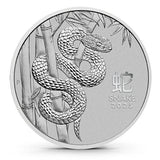 2025 Australia 1 Oz Platinum Lunar Snake Coin (BU) - AGC