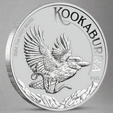 1 oz Australian Silver Kookaburra Coin (Random Year) - AGC