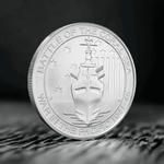1/2 oz Australian Battle Of The Coral Sea Silver Coin - AGC