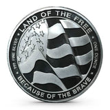 1 oz United States Armed Forces Army Silver Round