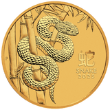 2025 1/4 OZ PERTH MINT GOLD SNAKE (LUNAR SERIES)
