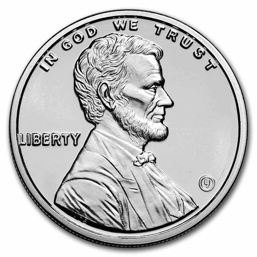 Golden State Mint (GSM) 1 Oz Lincoln Wheat Cent Silver Round - AGC