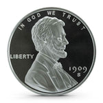 Golden State Mint (GSM) 1 Oz Lincoln Wheat Cent Silver Round - AGC
