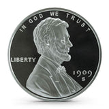 Golden State Mint (GSM) 1 Oz Lincoln Wheat Cent Silver Round - AGC