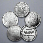 1 oz Silver Round - Random Mint - AGC