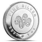 1 oz PAMP Suisse Silver Buffalo Round (Proof-Like, New) - AGC