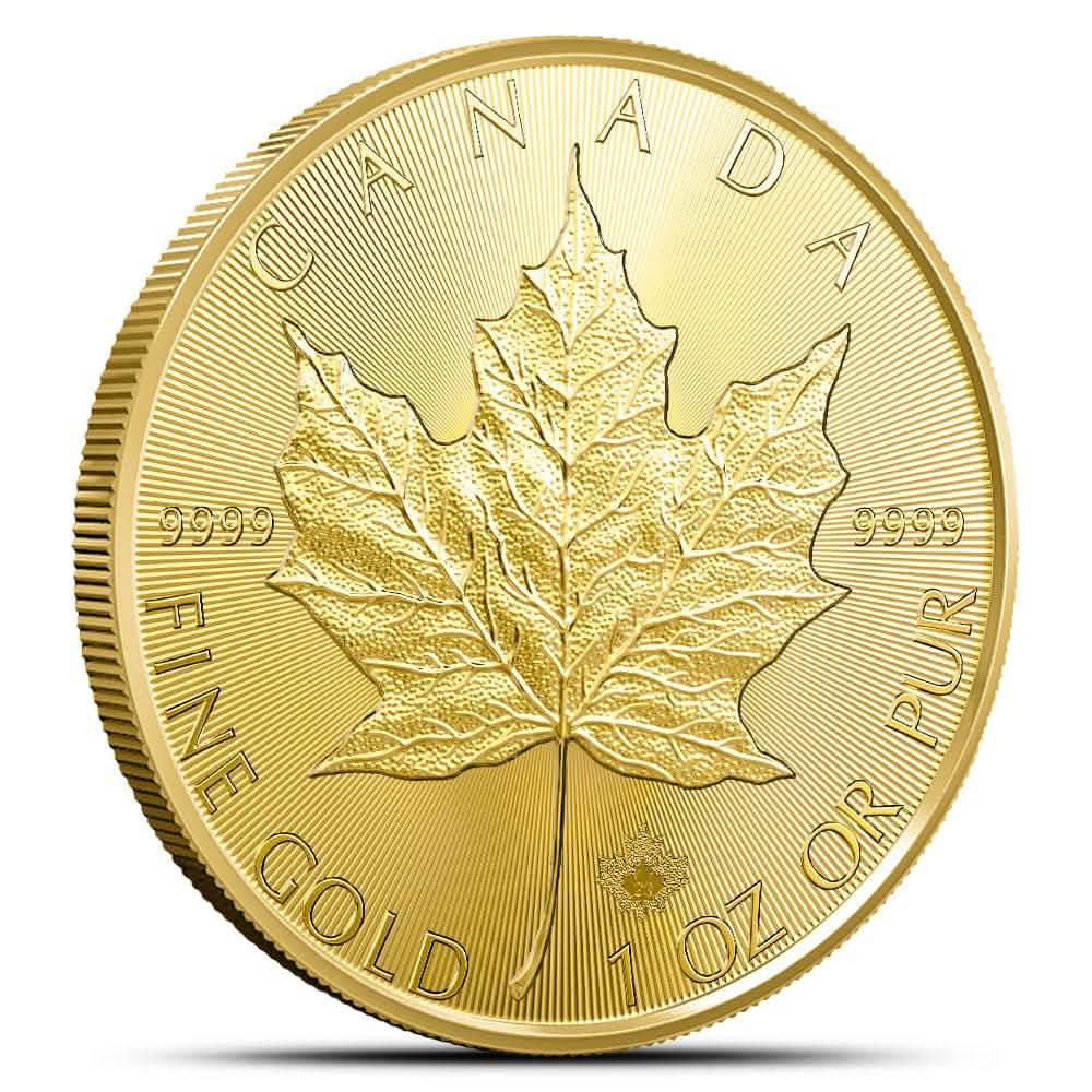 2025 1 oz Canadian Gold Maple Leaf Coin (BU) New - AGC