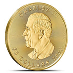 2025 1 oz Canadian Gold Maple Leaf Coin (BU) New - AGC