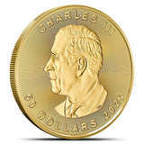 2025 1 oz Canadian Gold Maple Leaf Coin (BU) New - AGC