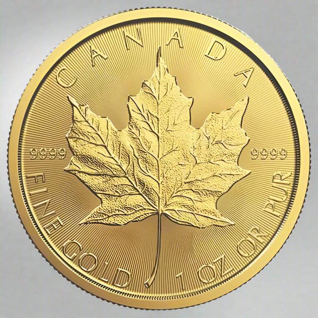 1 oz Canadian Gold Maple Leaf Coin - AGC