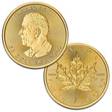 1 oz Canadian Gold Maple Leaf Coin - AGC