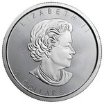 1 oz Canadian Silver Maple Leaf Coin - Random Year - AGC