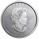 1 oz Canadian Silver Maple Leaf Coin - Random Year - AGC