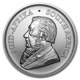 2024 1 oz South African Silver Krugerrand Coin (BU) - AGC