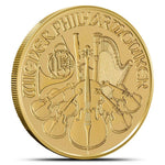 1/2 oz Austrian Gold Philharmonic Coin (Random Year, BU) - AGC