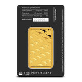 50 Gram Perth Mint Gold Bar (New w/ Assay) - AGC