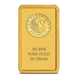 50 Gram Perth Mint Gold Bar (New w/ Assay) - AGC