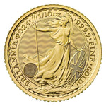 2024 1/10 oz Gold Britannia Coin BU (King Charles III) - AGC