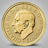 2024 1/10 oz Gold Britannia Coin BU (King Charles III) - AGC
