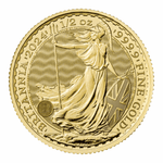 2024 1/2 oz Gold Britannia Coin BU - AGC
