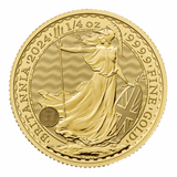 2024 1/4 oz Gold Britannia Coin BU - AGC