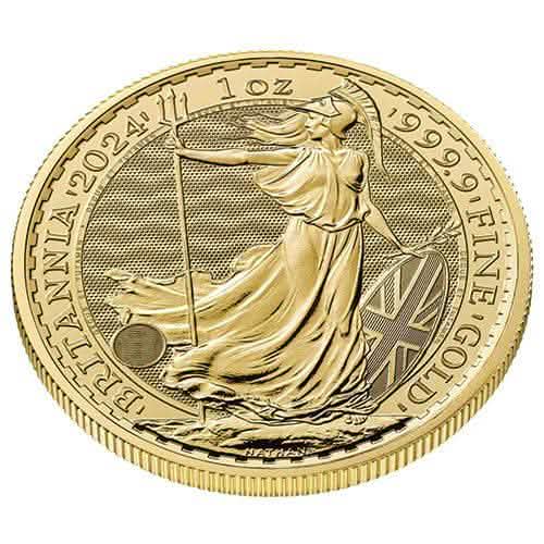 2024 1 oz Gold Britannia Coin BU - AGC
