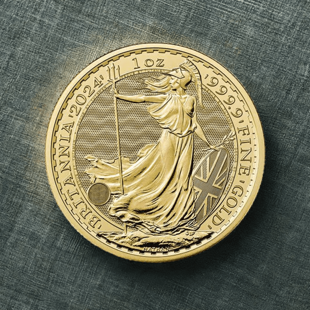 2024 1 oz Gold Britannia Coin BU - AGC