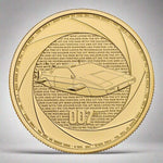 2024 1 oz British James Bond Wet Nellie Gold Coin (BU) - AGC